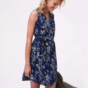 Loft Vine Sleeveless Shirtdress
